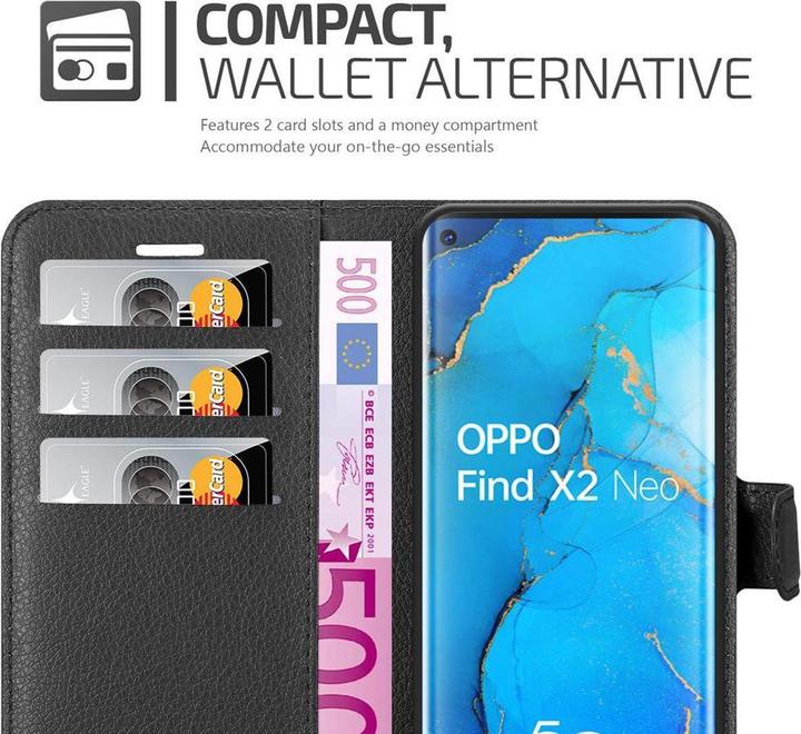 Productafbeelding Cadorabo Boek met kaft met standfunctie (Oppo Find X2 Neo)