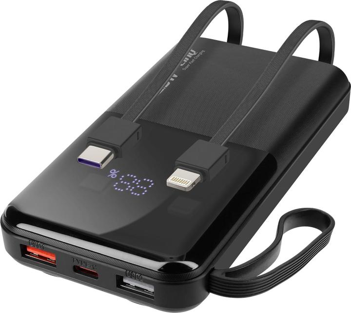 LinQ 10,000mAh power bank + Lightning / USB-C cable (10000 mAh)