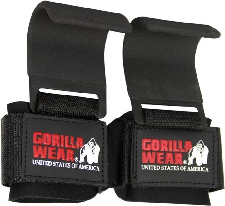 Immagine prodotto Gorilla Wear Indossare i ganci per il sollevamento pesi