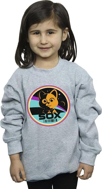 Actual product image Disney Girls Lightyear Sox Circle Sweatshirt (152, 158)