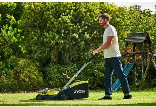 Actual product image Ryobi RY18LMH37A-250 (Rechargeable battery operated)