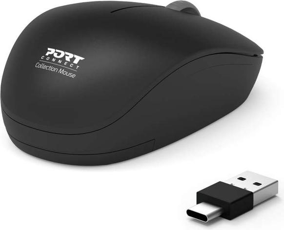 Produktbild Port Designs 900540 Maus Beidhändig RF Wireless Optisch 1600 DPI (Kabellos)