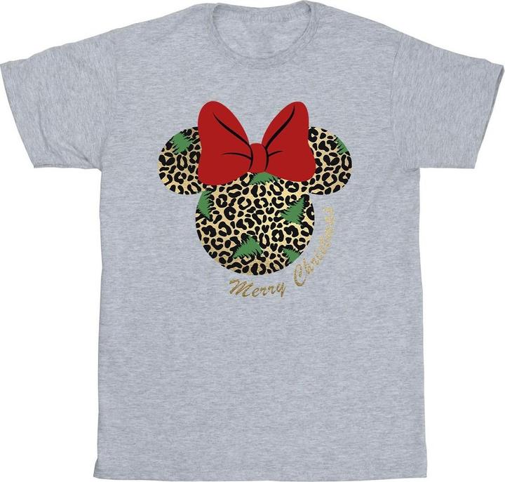 Produktbild Disney Minnie Mouse Leopard Christmas TShirt (L)
