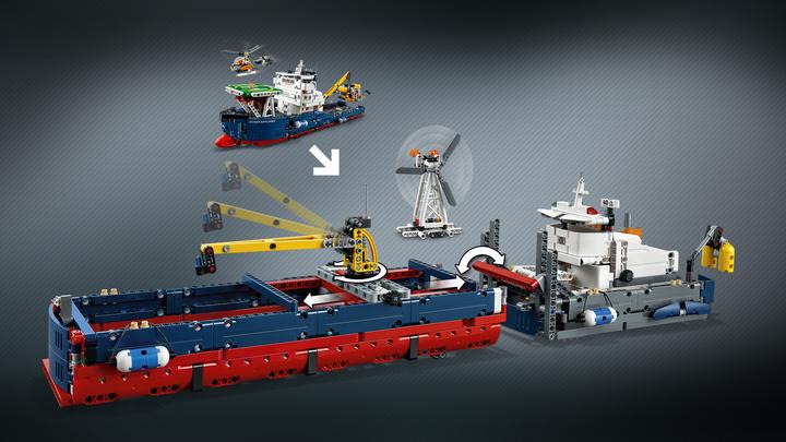 Produktbild LEGO Forschungsschiff (42064, LEGO Technic)