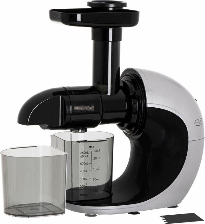 Image du produit Adler AD 4131 Slow-speed juicer 3in1 - Meat mincer, Juicer, Vegetable grater, Stainless steel (Prise UE)