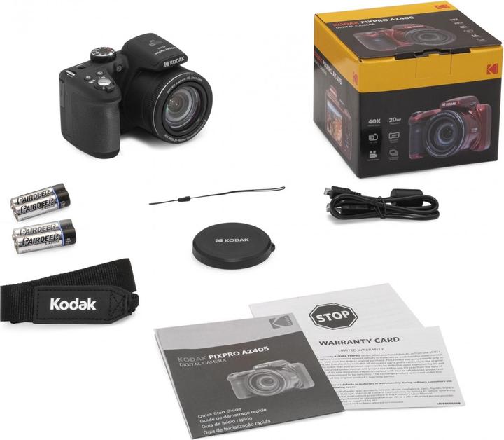 Produktbild Kodak Pixpro AZ405 (4.3 - 172 mm, 20 Mpx, 1/2,3'')