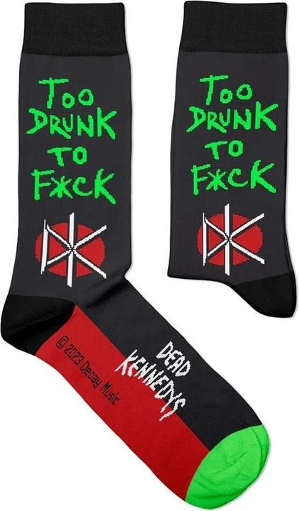 Produktbild Dead Kennedys Too Drunk Socken (40.5 - 45.5)
