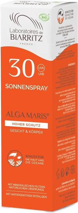 Immagine prodotto Laboratoires de Biarritz Alga Maris (Spray solare, SPF 30, 100 ml, 129 g)