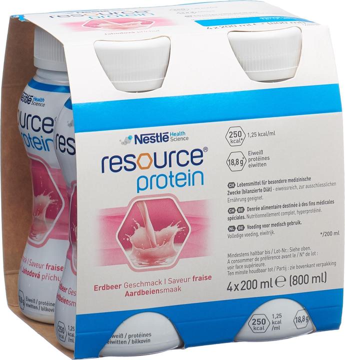 Actual product image Resource Protein Strawberry (Strawberry, 4 x)