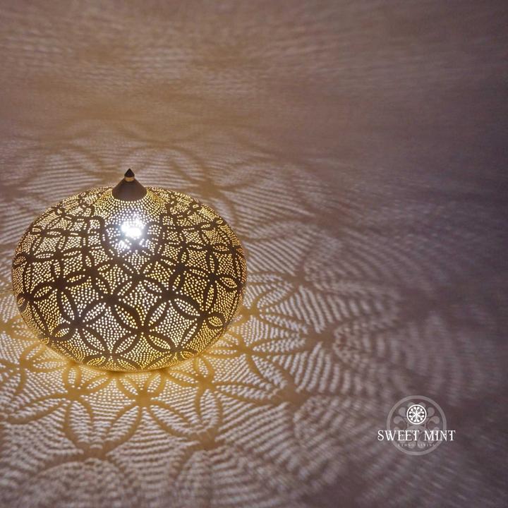 Produktbild Sweet Mint Orientalische Lampe Potiki Flower (E27)