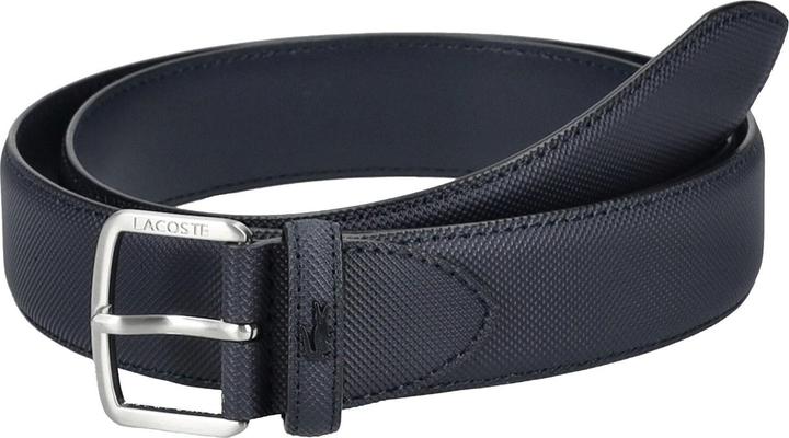 Lacoste Piqué Effect Canvas Belt (105)
