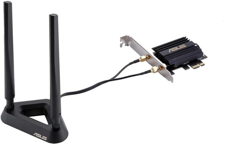 Actual product image ASUS PCE-AX58BT AX3000 WiFi 6 Adapter (Mini PCI Express)