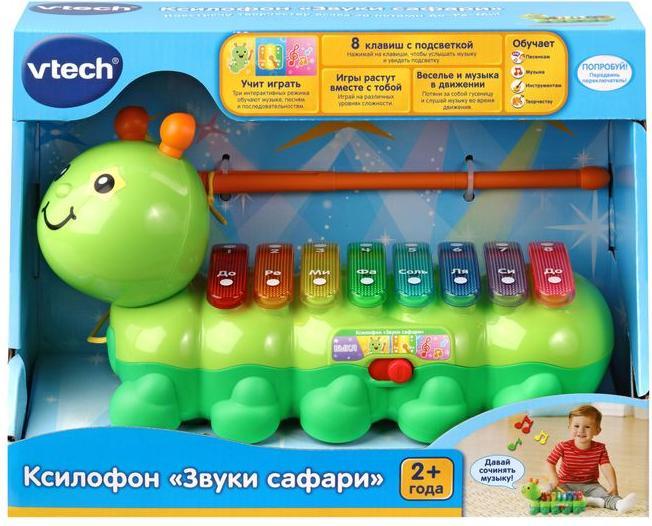 Actual product image VTech Safari sounds xylophone RUS