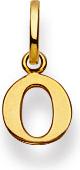 Image du produit Natsumi Schmuck Pendentif lettre O en or jaune 18K/750 (750/18 K Or jaune)
