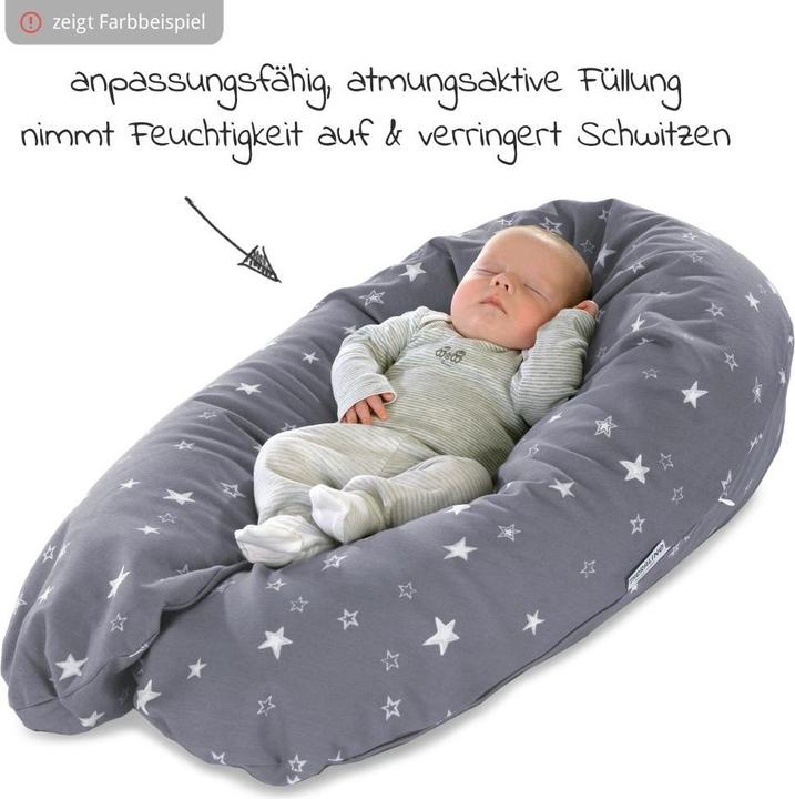 Produktbild Theraline Stillkissen "Das Original" mit Dinkel Füllung inkl. Bezug 190 cm (190 cm)