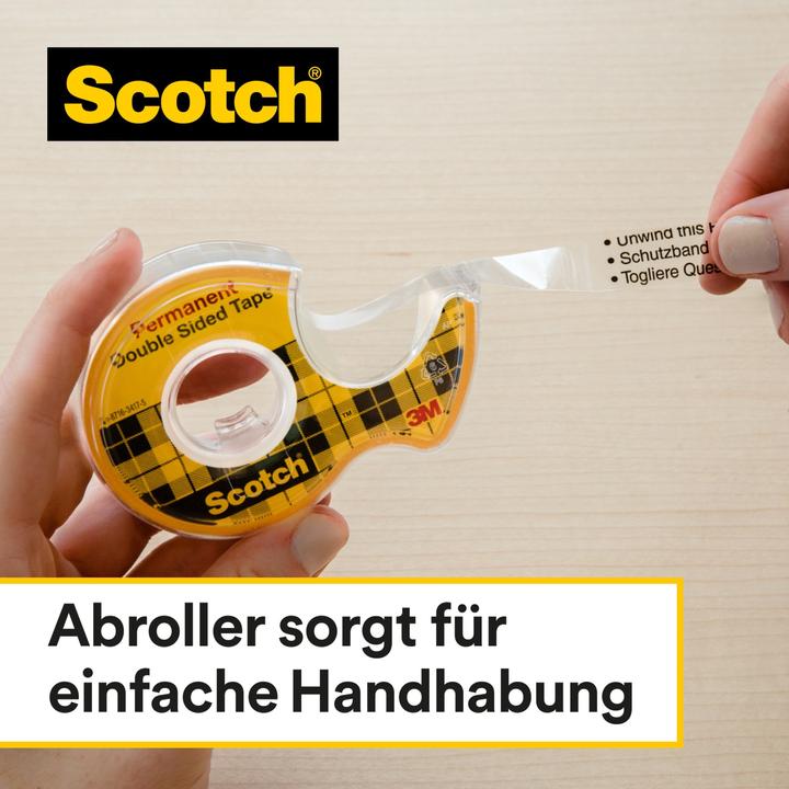 Produktbild Scotch Doppelseitiges Klebeband (19 mm)