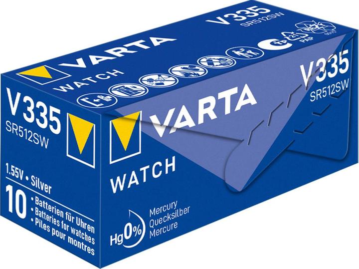 Actual product image Varta 1 Watch V 335 (1 pcs., SR63, 6 mAh)