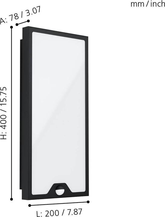 Immagine prodotto EGLO Lampada da parete a LED (2350 lm, IP44)