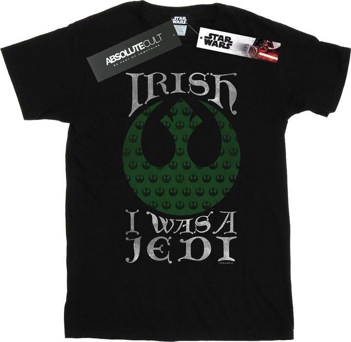 Immagine prodotto Star Wars Irish I Was A Jedi Maglietta Uomo (L)