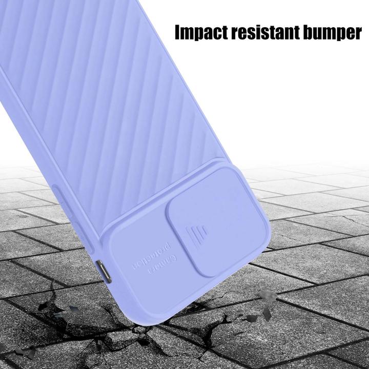 Immagine prodotto Cadorabo Cover in TPU con protezione della fotocamera (Apple iPhone X)