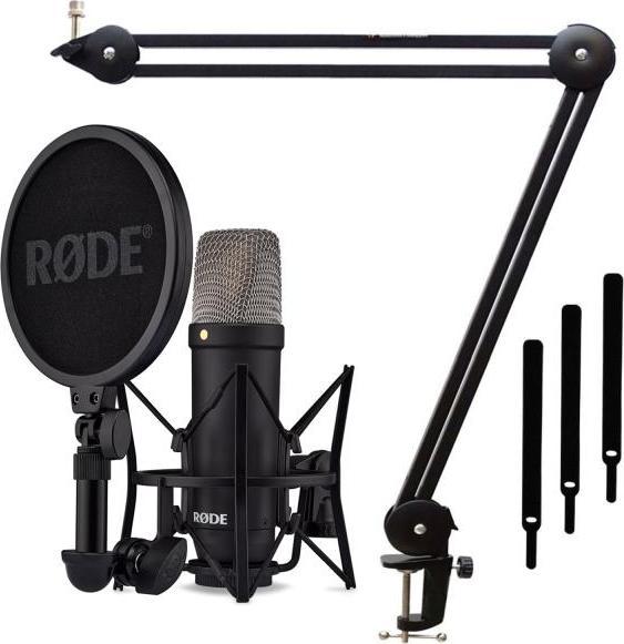RØDE NT1 Signature Black Mikrofon mit Gelenkarm