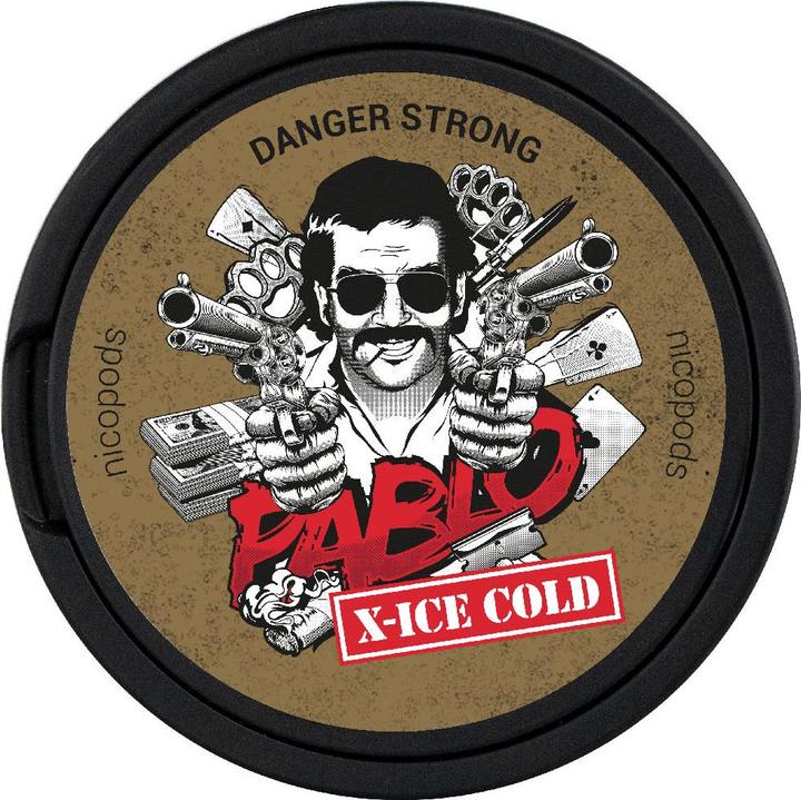 Actual product image Pablo X-Ice Cold (Nicotine Pouches, 27 mg)