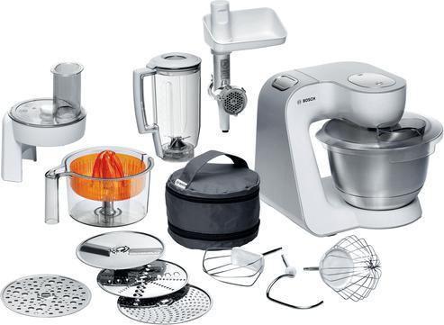 Bosch Hausgeräte MUM58259 food processor Stainless steel, White (1000 W)