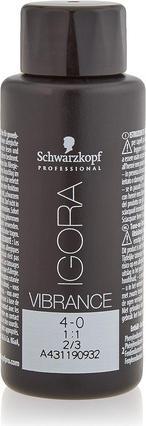 Actual product image Schwarzkopf Professional IGORA Vibrance Hair Tint NEW (4-0 medium brown)