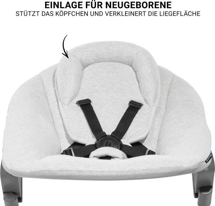 Produktbild Hauck Hochstühle Beta Plus White 5-tlg. Newborn Set - Hochstuhl (Hochstuhl)