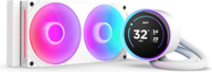 NZXT KRAKEN Elite V2 240 RGB Wak� Display White RL-KR24E-W2