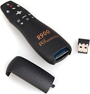 Produktbild Rii R900 mini Air mouse presenter, built-in laserpointer (Gerätespezifische Fernbedienung, Radio Frequency (RF))