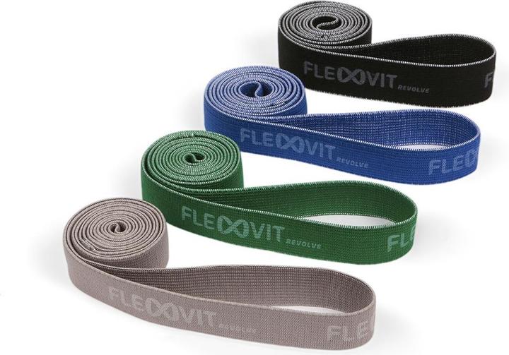 Actual product image Flexvit Powerbands Set (1 m, Easy, Medium, Strong, Extra strength)
