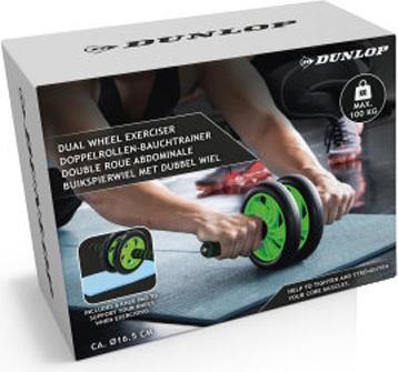 Image du produit Dunlop - Zweirädriger Bauchroller (grün)