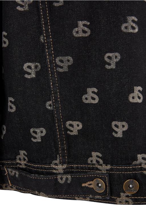 Actual product image Southpole Bleached AOP Denim Jacket - 176105 (XXL)