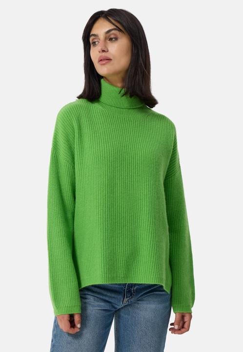 Immagine prodotto Cash-Mere Wolle Kaschmir Oversize Style Rollkragen Pullover (L)