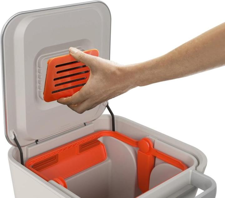 Immagine prodotto Joseph Joseph Stazione di riciclo Titan Slim Pietra, plastica/acciaio inossidabile (20 l)