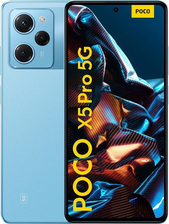 Xiaomi Poco X5 Pro 5G (256 GB, Blau, Blue, 6.67", Dual SIM, 108 Mpx, 5G)