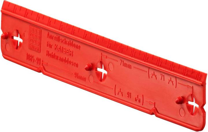 Actual product image Kaiser Template 1085-99 for cavity wall boxes
