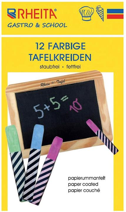 Produktbild Rheita Wandtafelkreiden (Bunt, 12 x)
