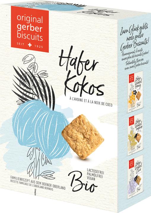 Image du produit Gerber Biscuits Biscuits à l'avoine et à la noix de coco bio (1 pcs, 160 g)