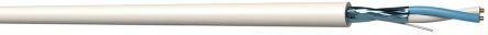 Produktbild Rs Pro Datenkabel, 1-paarig 0,34 mm² Ø 4.40mm Aluminiumband Schirmung LSZH isoliert Twisted Pair Wei (100 m)