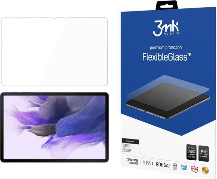 Actual product image 3MK FlexibleGlass Max screen protector, display film (1 Piece, Galaxy Tab S7 FE)