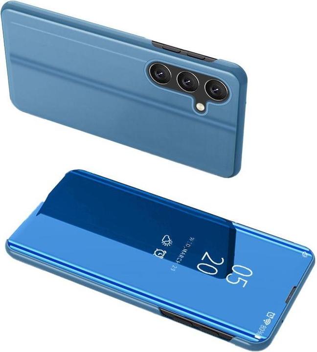 Hurtel Clear View Case cover for Samsung Galaxy A54 5G blue flip cover (Samsung Galaxy A54 5G)