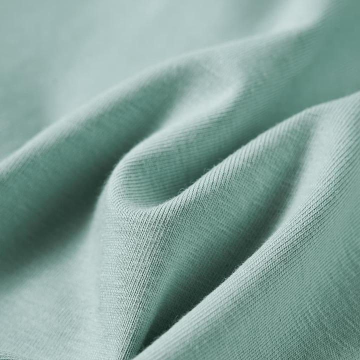 Actual product image VidaXL Children's long-sleeved shirt mint green 128,Material: 95 % cotton (128)