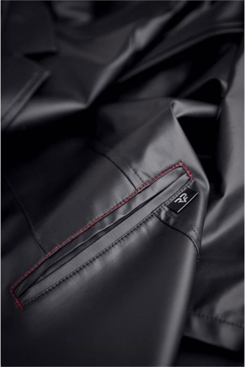 Actual product image Regnes Fetish Planet Herren Wetlook Mantel "RMSergio001" (XL)