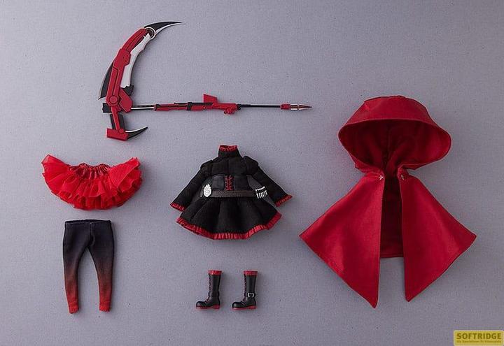 Actual product image Good Smile Company RWBY: Ice Queendom figurine Doll Harmonia Humming Ruby Rose 23 cm