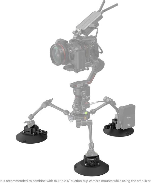 Actual product image SmallRig Suction Cup 6" with camera mount (Various video accessories)