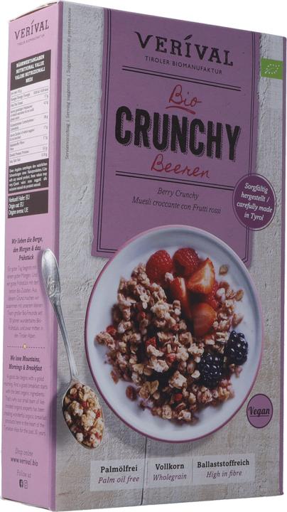 Immagine prodotto Verival Muesli croccante ai frutti di bosco biologico (375 g)