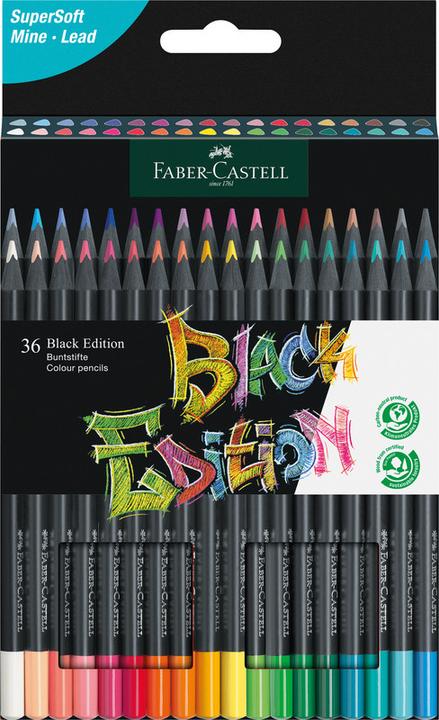 Immagine prodotto Faber-Castell edizione nera (Multicolore, 36 x)