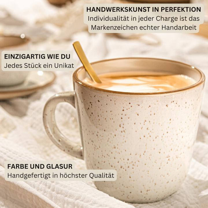 Actual product image Sänger Coffee mug set Rio cream (430 ml, 4 x)